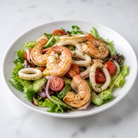 Calamari and Prawn Salad