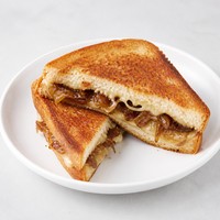 Cheese and Caramelized Onion Sandwich