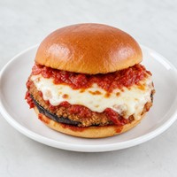Eggplant Parmigiana Burger