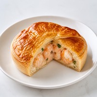 Garlic and Prawn Pie