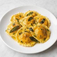 Pumpkin and Herb Ravioli