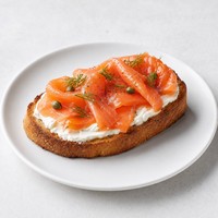 Smoked Salmon Cream Cheese Bruschetta