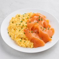 Smoked Salmon Scrambled Eggs