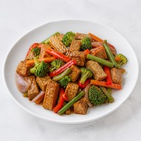 Tempe and Vegetable Stir-Fry