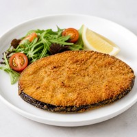 Vegetable Aubergine Schnitzel